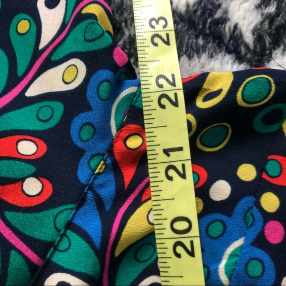 Folk art colorful blouse - Picture 4 of 5